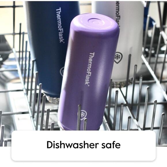 ThermoFlask 40oz Insulated Stainless Steel Bottle with Spout Lid, Gray NWT - Picture 9 of 11